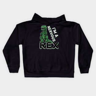 Disney Pixar Toy Story I'm A Nervous Rex Retro Portrait Kids Hoodie